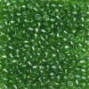 TOHO-perler runde 11/0 – grønn, 108 Transparent lustered peridot