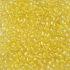 TOHO-perler runde 11/0 – klar gul, 192 Yellow lined Crystal