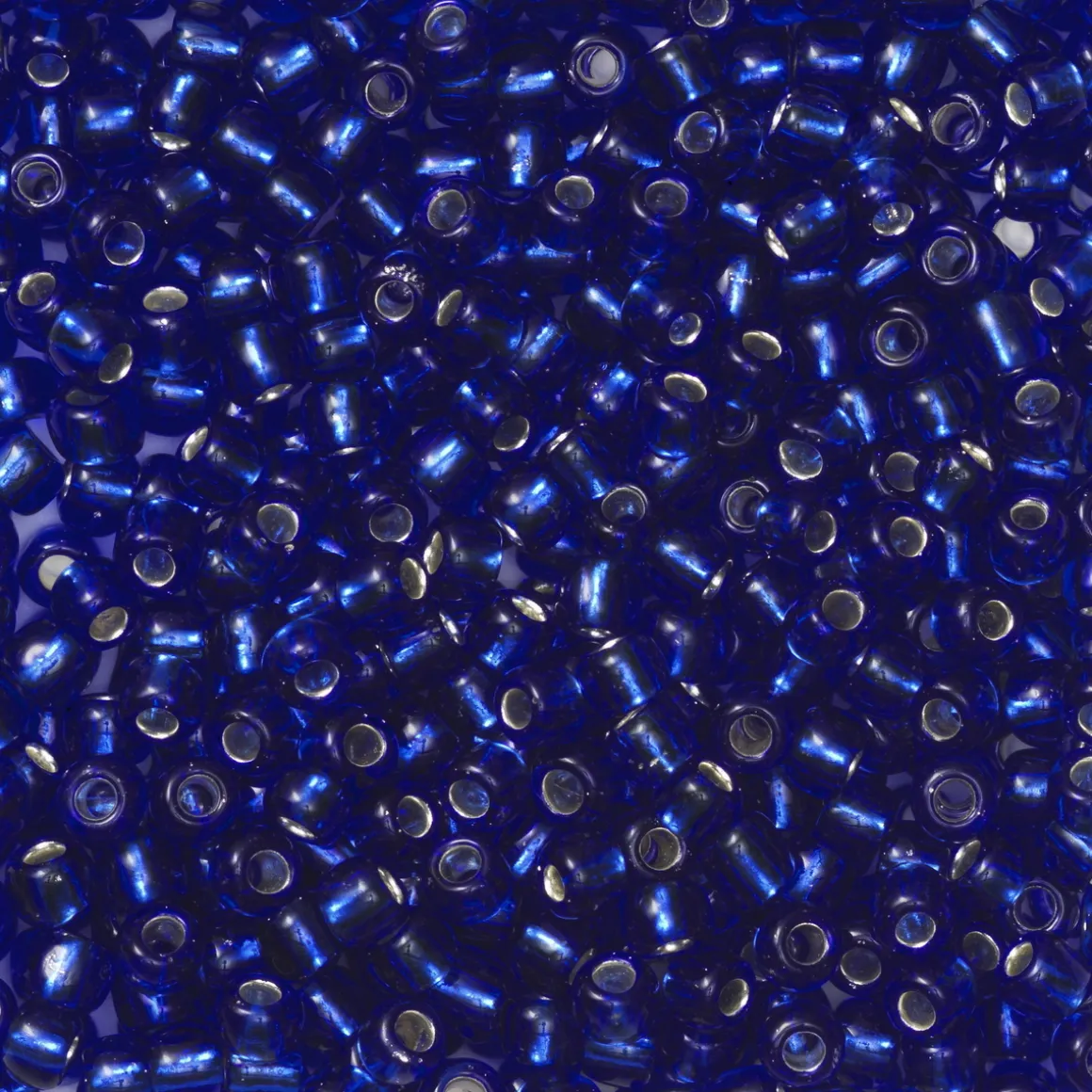 TOHO-perler runde 11/0 – kobolt, 28 Silver lined cobalt