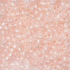 TOHO-perler runde 11/0 – lyserosa, 145 Ceylon innocent pink