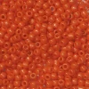 TOHO-perler runde 11/0 – oransje, 50 Opaque sunset orange