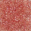 TOHO-perler runde 11/0 – rosa, 779 Salmon lined rainbow crystal