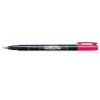 Tombow Brush Fudenosuke Hard Tip, penn med hard penselspiss og rødt blekk