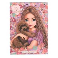 TOPModel Brevpapirsett Floral & Dogs – skriv søte brev til vennene dine!