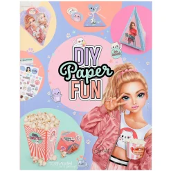 TOPModel DIY Paper Fun Book – papirhobby fra TOPmodel-verdenen, 21,5×27,5 cm