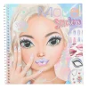 TOPModel Dress Me Up Face, klistremerkebok med 24 sider og 7 ark med klistremerker