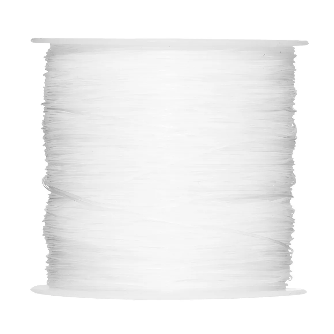 Transparent elastisk smykketråd Ø1 mm, 30 meter