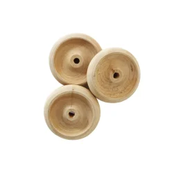 Trehjul 37x11 mm 20 stk