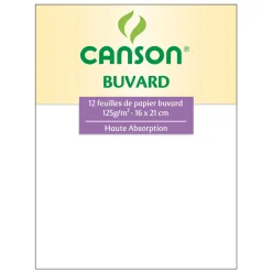 Trekkpapir Canson 16x21cm 12st