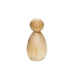 Trekropp H 5,5-6 cm Oval 4 stk