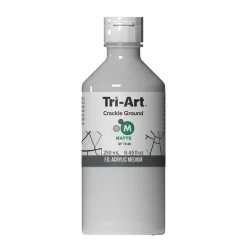 Tri-Art Crackle Ground 250 ml, krakeleringsmiddel for akrylmaling