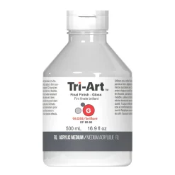 Tri-Art Final Finish Gloss 500 ml, beskyttende blank lakk / ferniss for akrylmaling