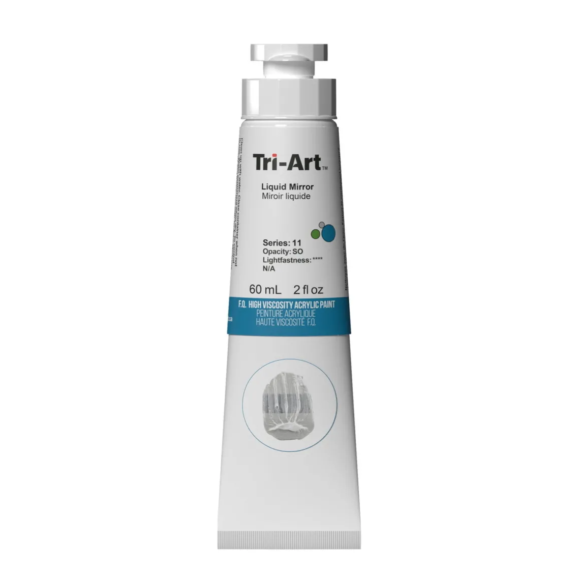 Tri-Art High Viscosity akrylmaling 60 ml Liquid Mirror