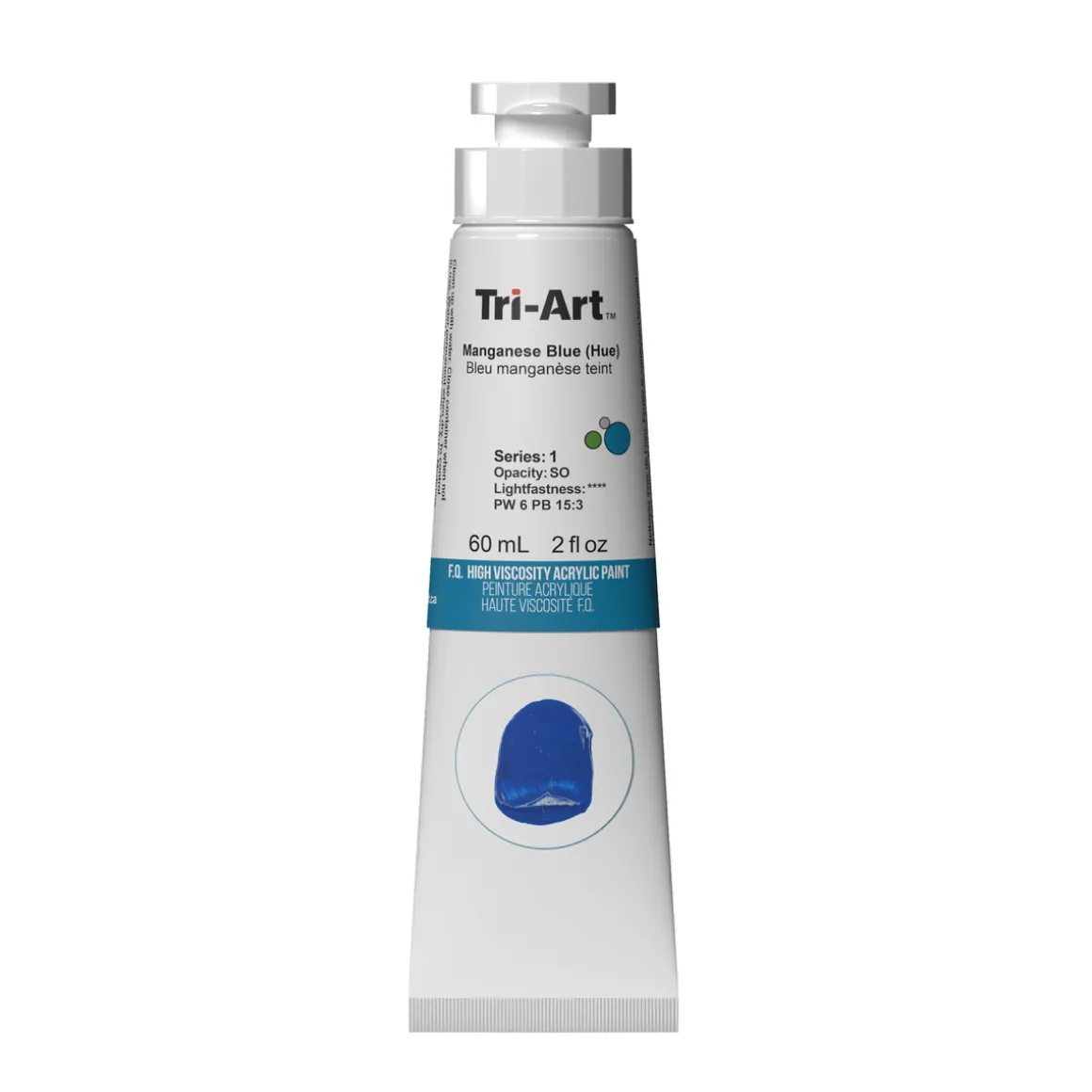 Tri-Art High Viscosity akrylmaling 60 ml Mars Black