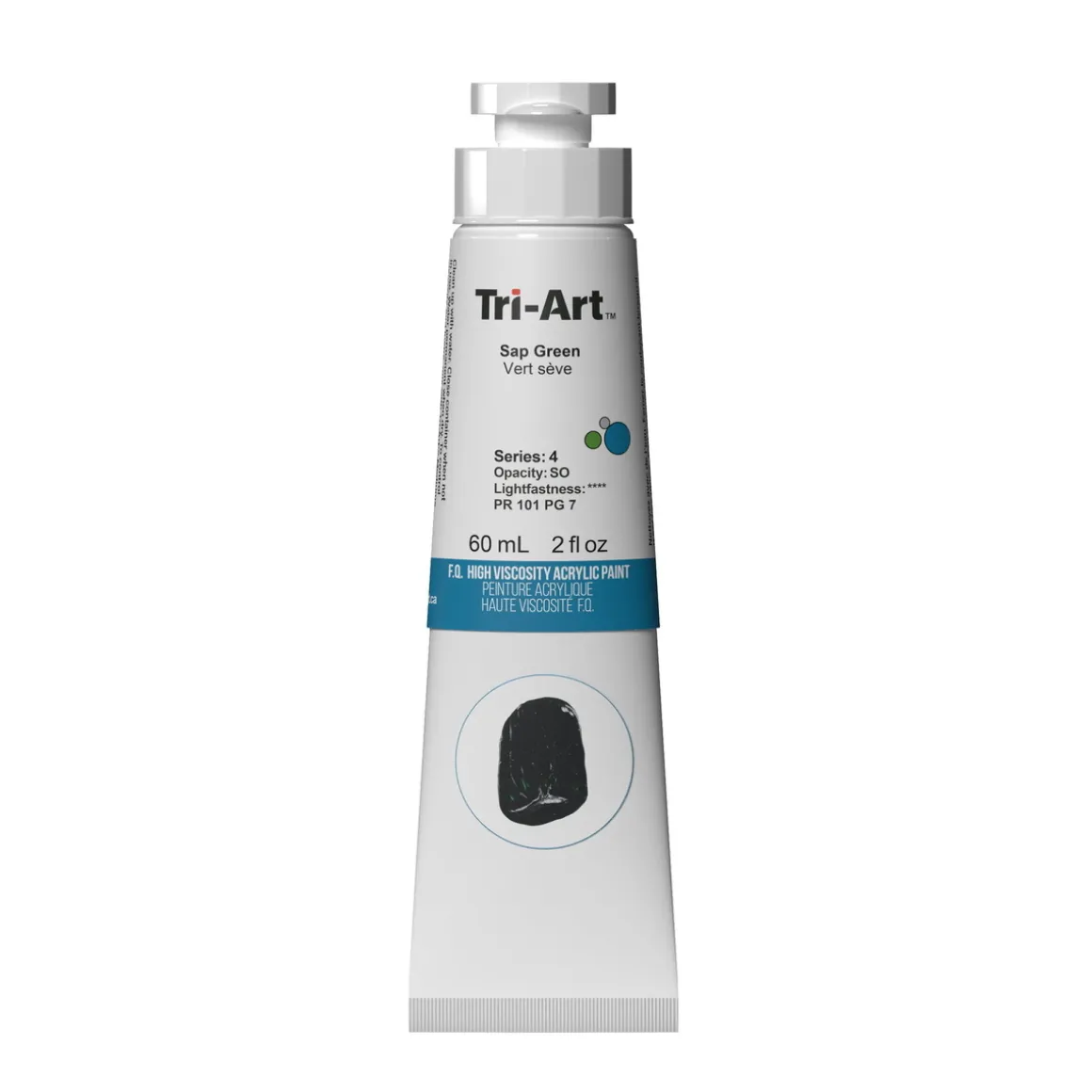 Tri-Art High Viscosity akrylmaling 60 ml Sap Green