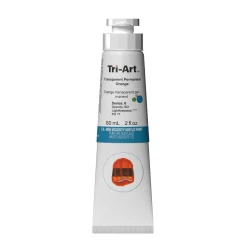 Tri-Art High Viscosity akrylmaling 60 ml Transparent Permanent Orange