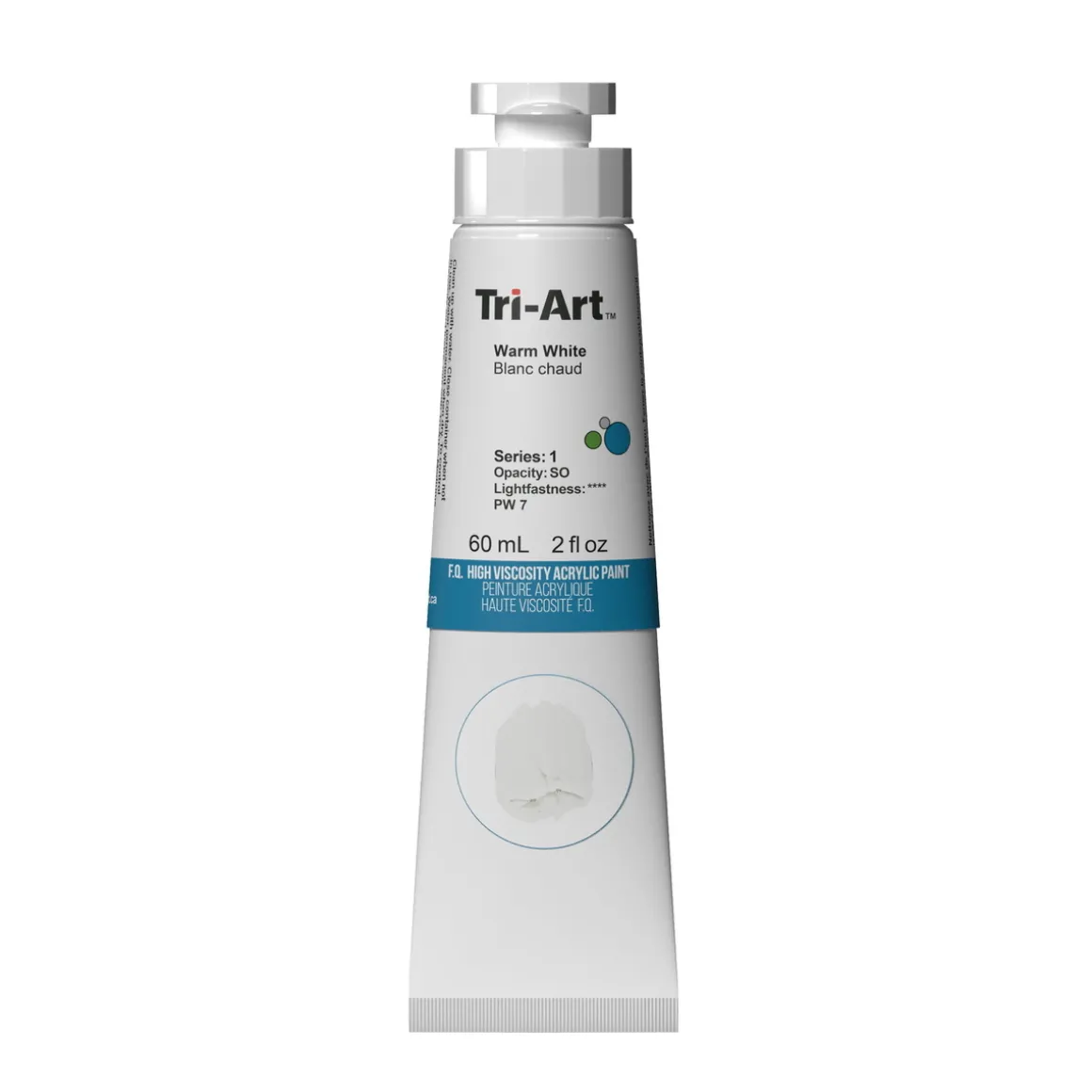 Tri-Art High Viscosity akrylmaling 60 ml Warm White
