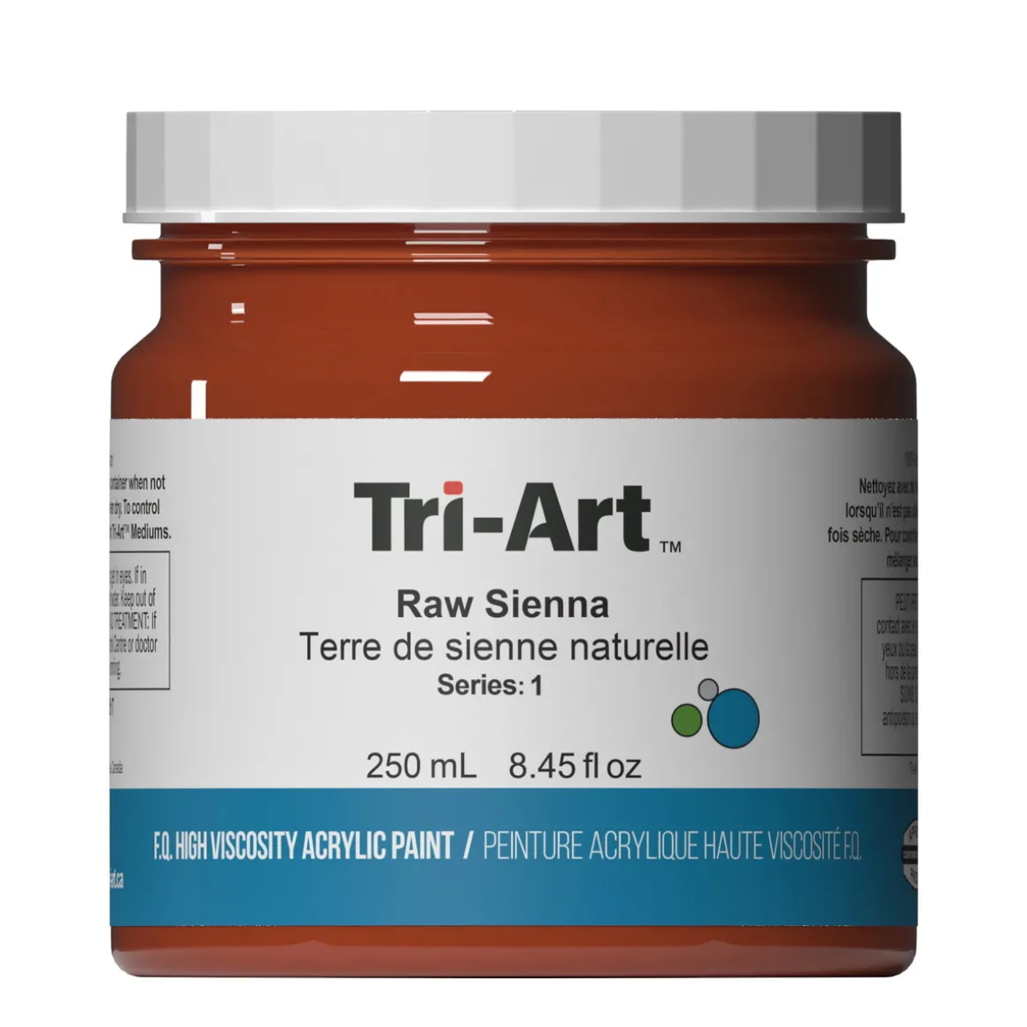 Tri-Art High Viscosity akrylmaling 250 ml Raw Sienna