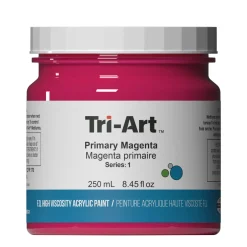 Tri-Art High Viscosity akrylmaling 250 ml Primary Magenta