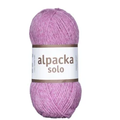 Ullgarn Järbo Alpacka Solo 50 g lyngrosa – 29120 Cherryblossom pink