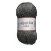 Ullgarn Järbo Alpacka Solo 50 g mørkegrå – 29107 Dark grey