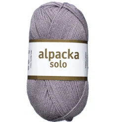 Ullgarn Järbo Alpacka Solo 50 g syrinlilla – 29132 Frost purple