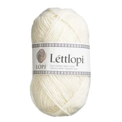 Ullgarn Lettlopi 50g Hvitt