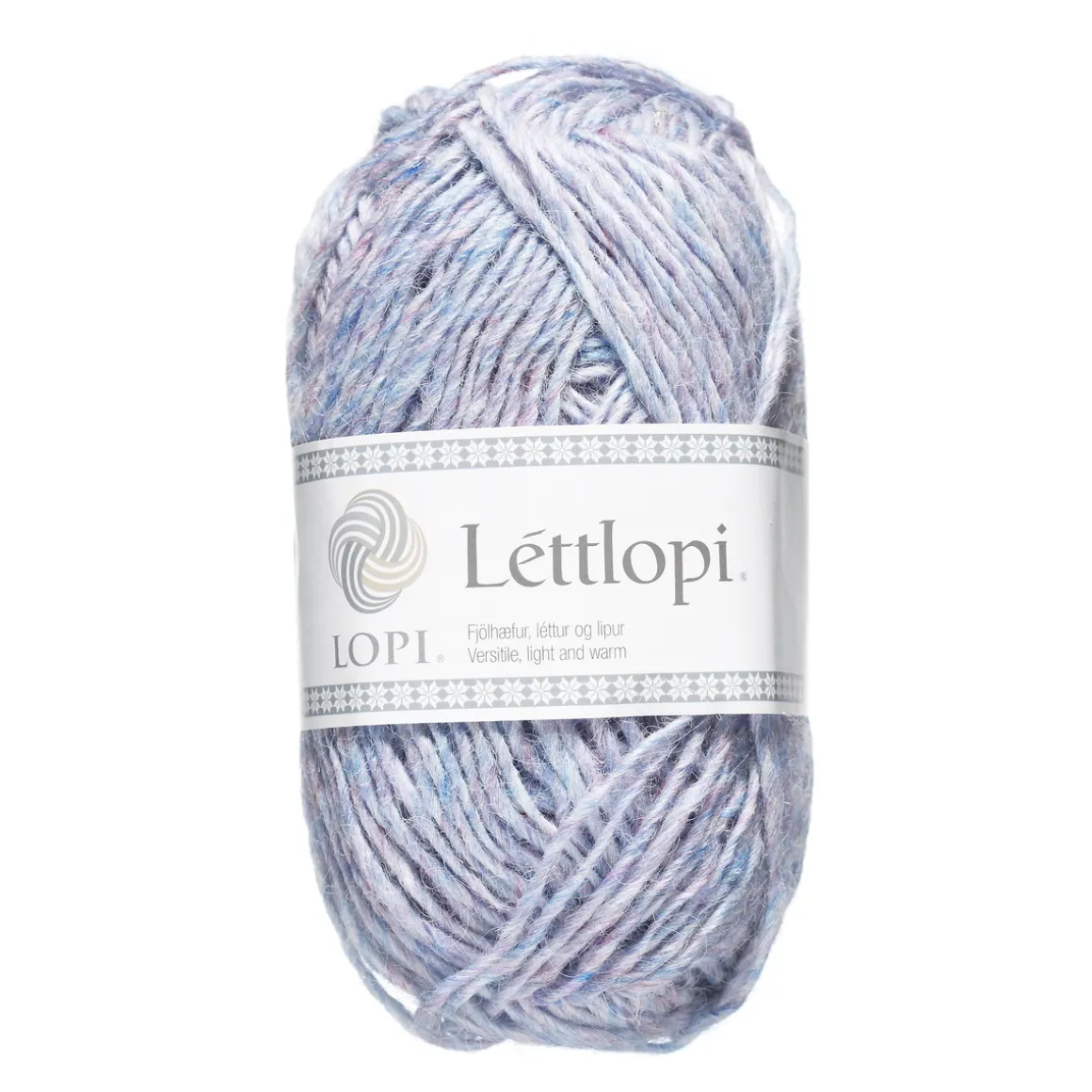 Ullgarn Lettlopi 50 g lilla multi