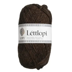 Ullgarn Lettlopi 50g Mørkbrunt