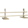 Umalt cavaletti-hinder av tre til kjepphest, bredde 82 cm, 2 hinderhøyder – 10 og 20 cm