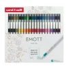 Uni Emott Ever Fine Fineliners 40-pakning, 0,4 mm spiss