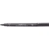 Uni Pin Fine Line Brush Dark Grey – med penselspiss