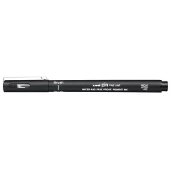 Uni Pin Fineliner Brush Black
