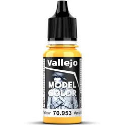 Vallejo Model Color 18 ml Flat yellow mat 953