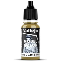 Vallejo Model Color 18 ml Green ochre mat 914
