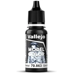 Vallejo Model Color 18 ml Gunmetal grey metallic 863