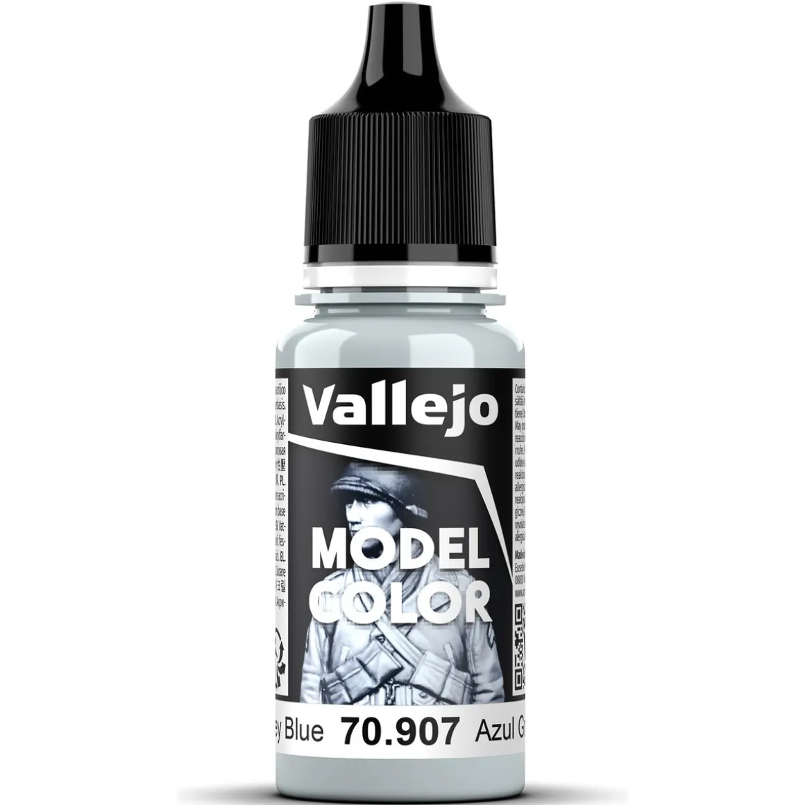 Vallejo Model Color 18 ml Pale grey blue mat 907