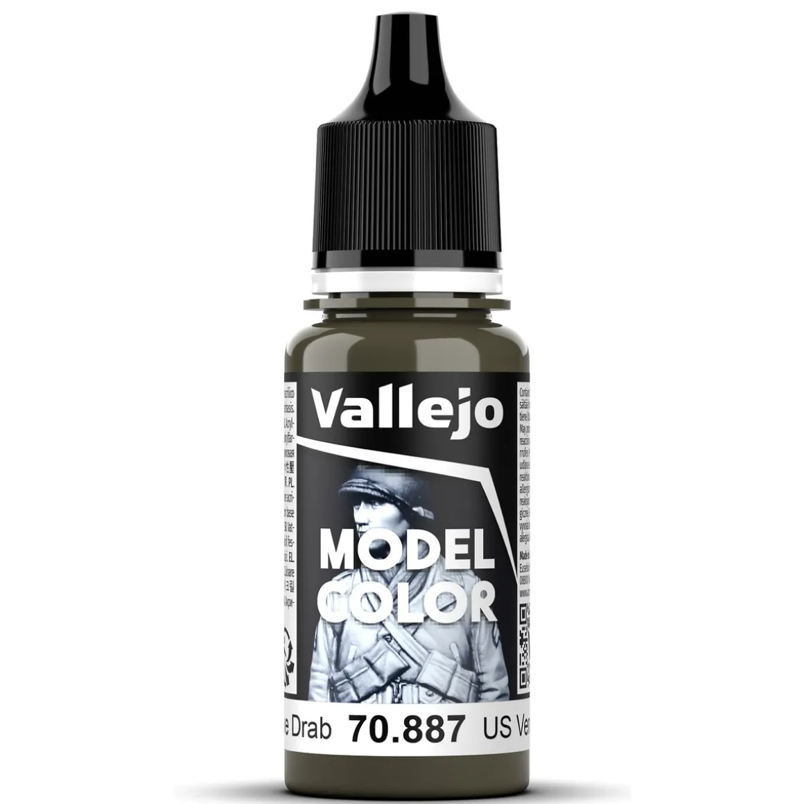 Vallejo Model Color 18 ml US olive drab mat 887