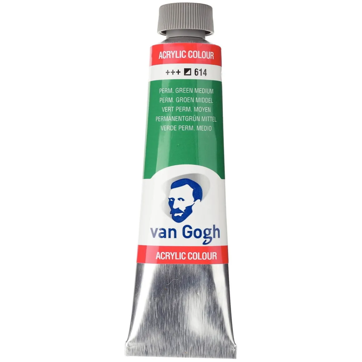 Van Gogh akrylmaling 40 ml Permanent Green Medium - 614
