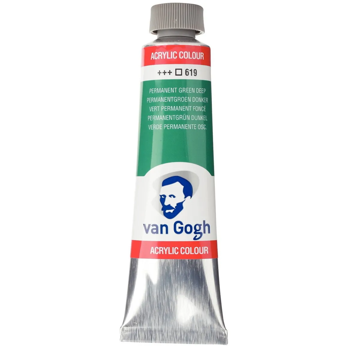 Van Gogh akrylmaling 40 ml Permanent Green Deep - 619