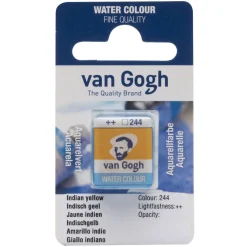 van Gogh akvarellmaling halvkopp – Indian Yellow 244
