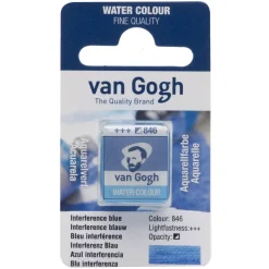 van Gogh akvarellmaling halvkopp – Interference Blue 846