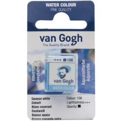 van Gogh akvarellmaling halvkopp – Opaque White 106