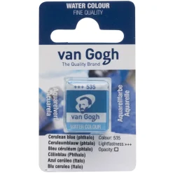 van Gogh akvarellmaling halvkopp – Cerulean Blue Phthalo 535