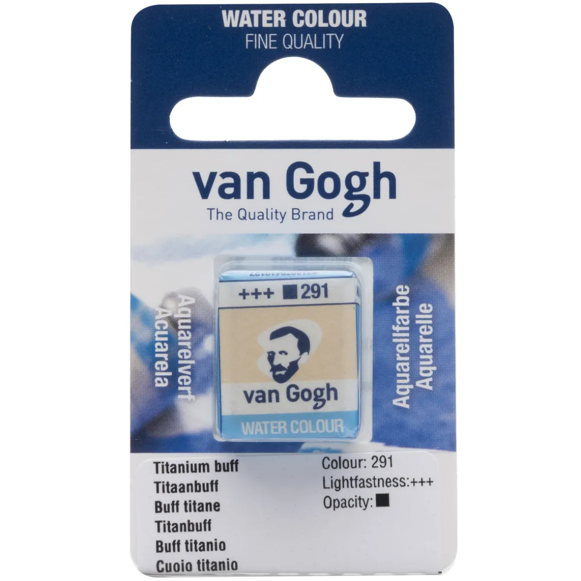 van Gogh akvarellmaling halvkopp – Azo Green Yellow 296