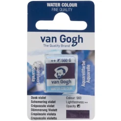 van Gogh akvarellmaling halvkopp – Dusk Violet 560