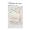 Vev av plast, plastvev til broderi 33×50 cm, rutemønstret, hullstørrelse 2×2 mm