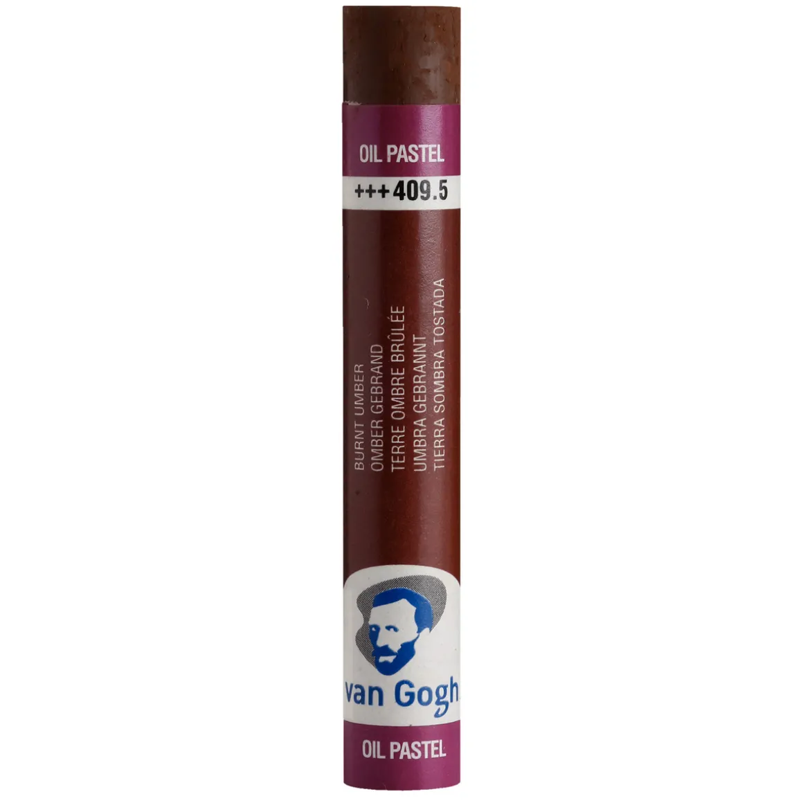 V Gogh oil pastel Burnt Umber