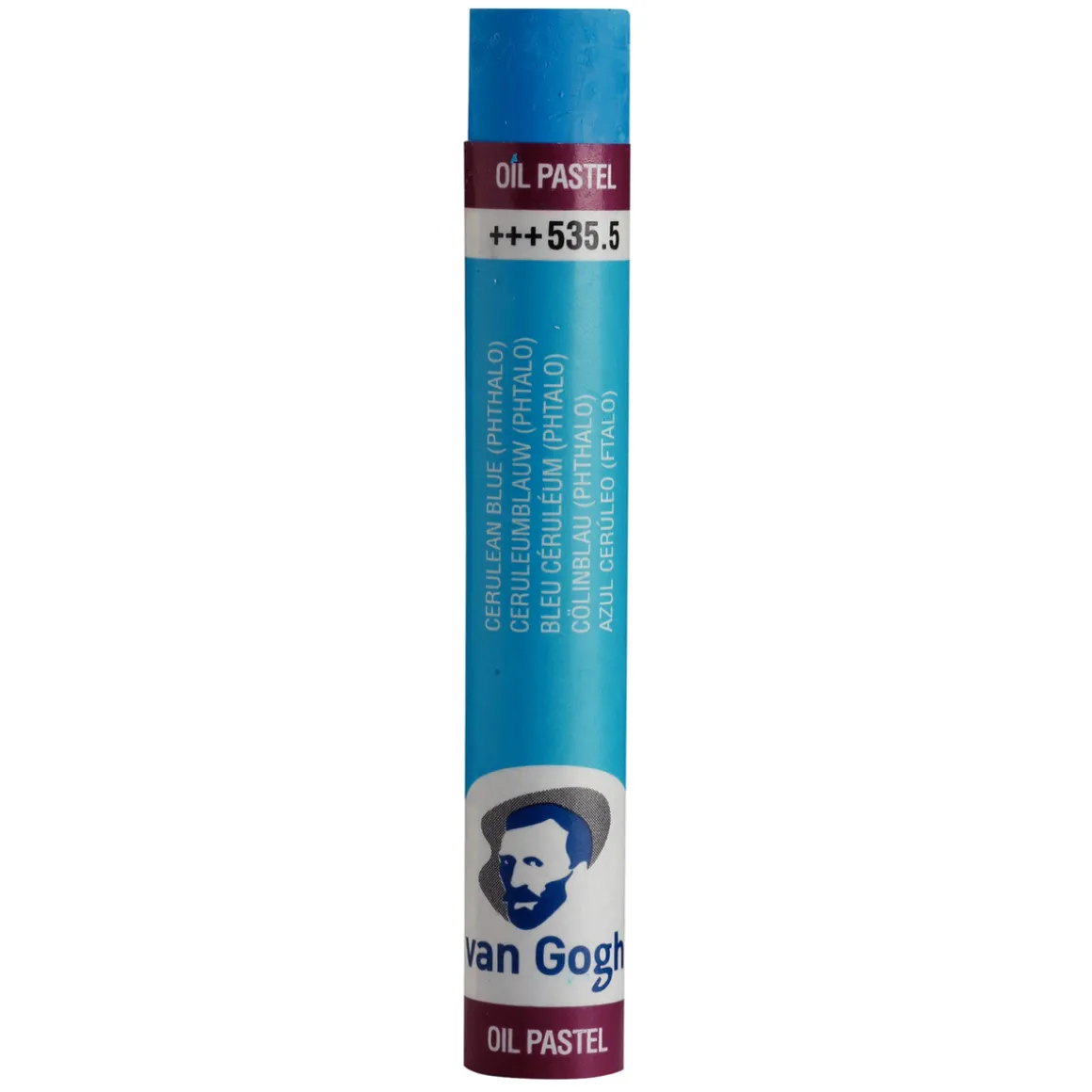 V Gogh oil pastel Cer. Blue 2