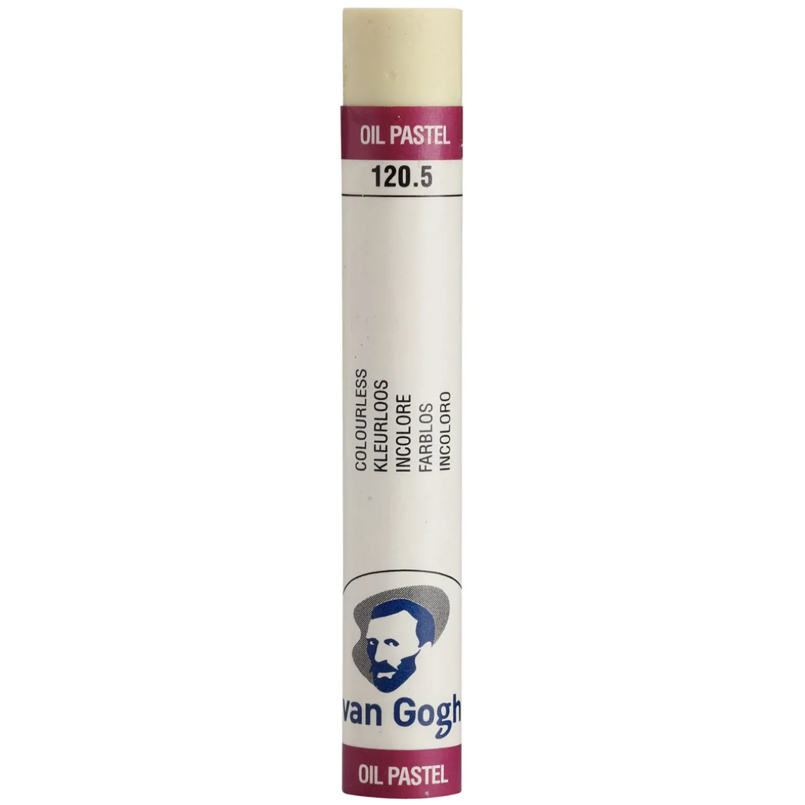 V Gogh oil pastel Colourless